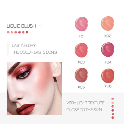 Colorful Liquid Blush & Eyeshadow - Dual-Use Formula