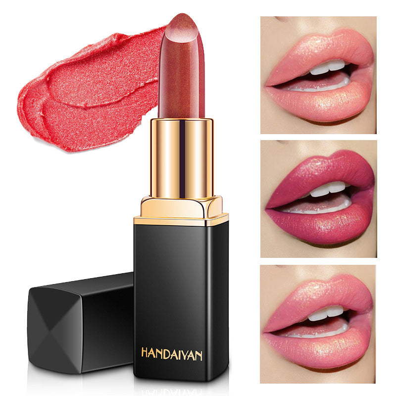 Handaiyan Metallic Lipstick - Temp-Change & Pearlescent