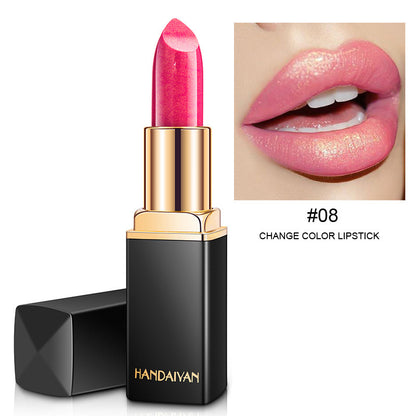 Handaiyan Metallic Lipstick - Temp-Change & Pearlescent