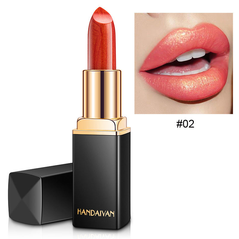 Handaiyan Metallic Lipstick - Temp-Change & Pearlescent