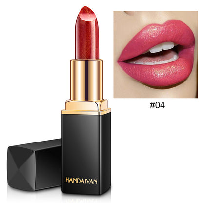 Handaiyan Metallic Lipstick - Temp-Change & Pearlescent