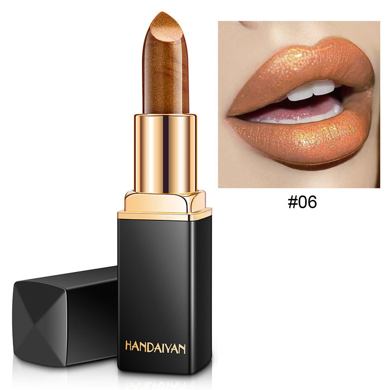 Handaiyan Metallic Lipstick - Temp-Change & Pearlescent