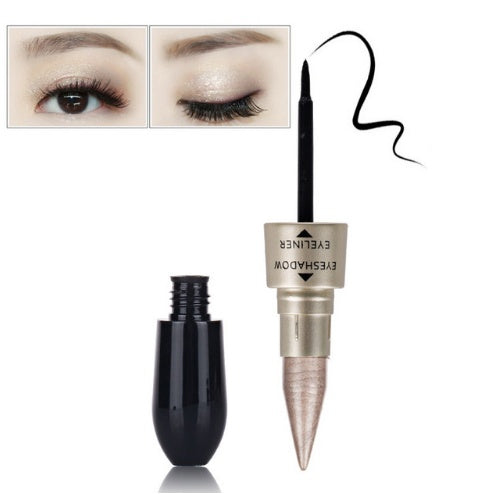 Double-Headed Eyeshadow & Eyeliner - 6-Color Set