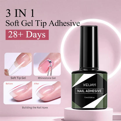 Nail Art Adhesive Gel - Tip Reinforcement & Seal