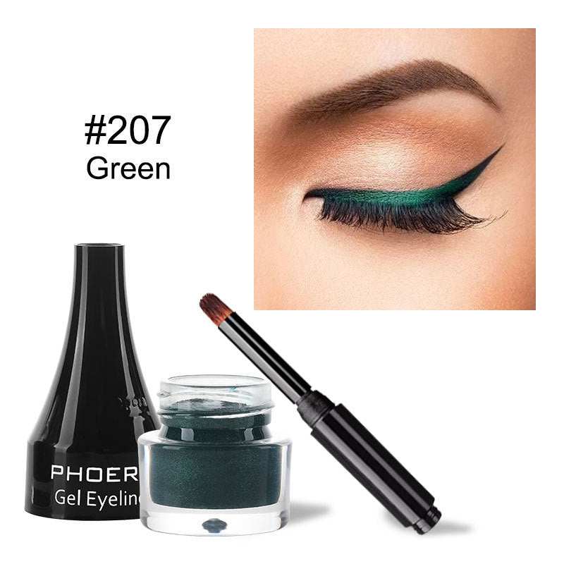 PHOERA Ten-Color Gel Eyeliner - Vibrant & Long-Lasting