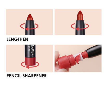 LANGMANNI Matte Lipstick Set - 6-Piece Long-Lasting Collection