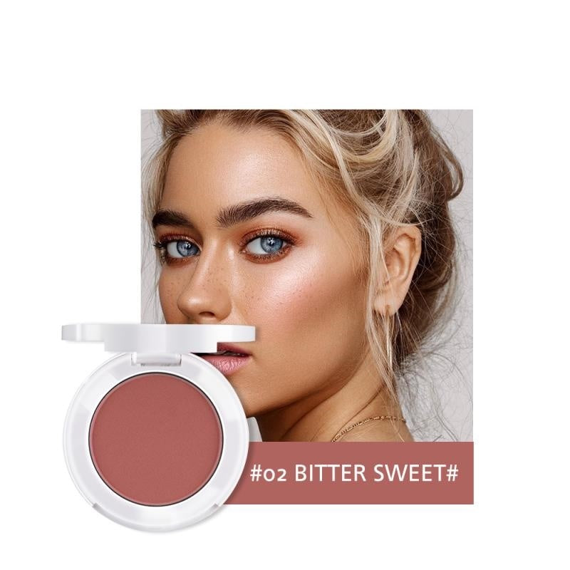 MINIMELI Shimmering Matte Blush - Subtle Glow & Natural Finish