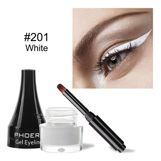 PHOERA Ten-Color Gel Eyeliner - Vibrant & Long-Lasting