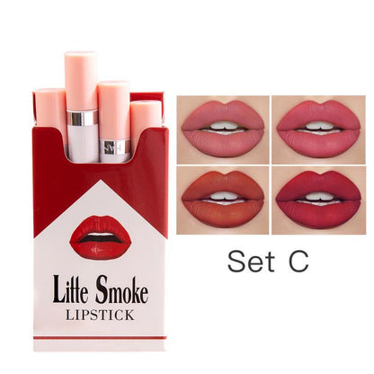 Matte Mist Lipstick Set - Silky & Long-Lasting