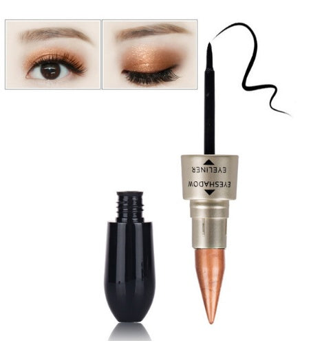 Double-Headed Eyeshadow & Eyeliner - 6-Color Set