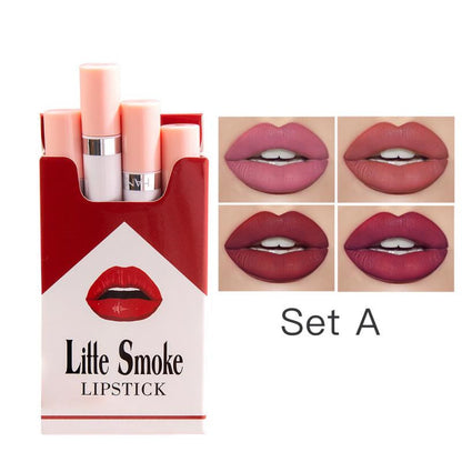 Matte Mist Lipstick Set - Silky & Long-Lasting