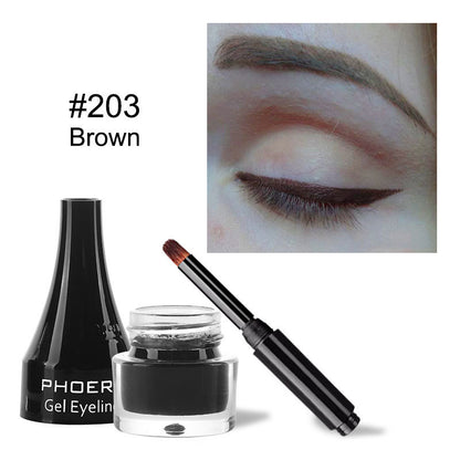 PHOERA Ten-Color Gel Eyeliner - Vibrant & Long-Lasting