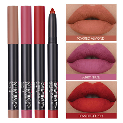 LANGMANNI Matte Lipstick Set - 6-Piece Long-Lasting Collection