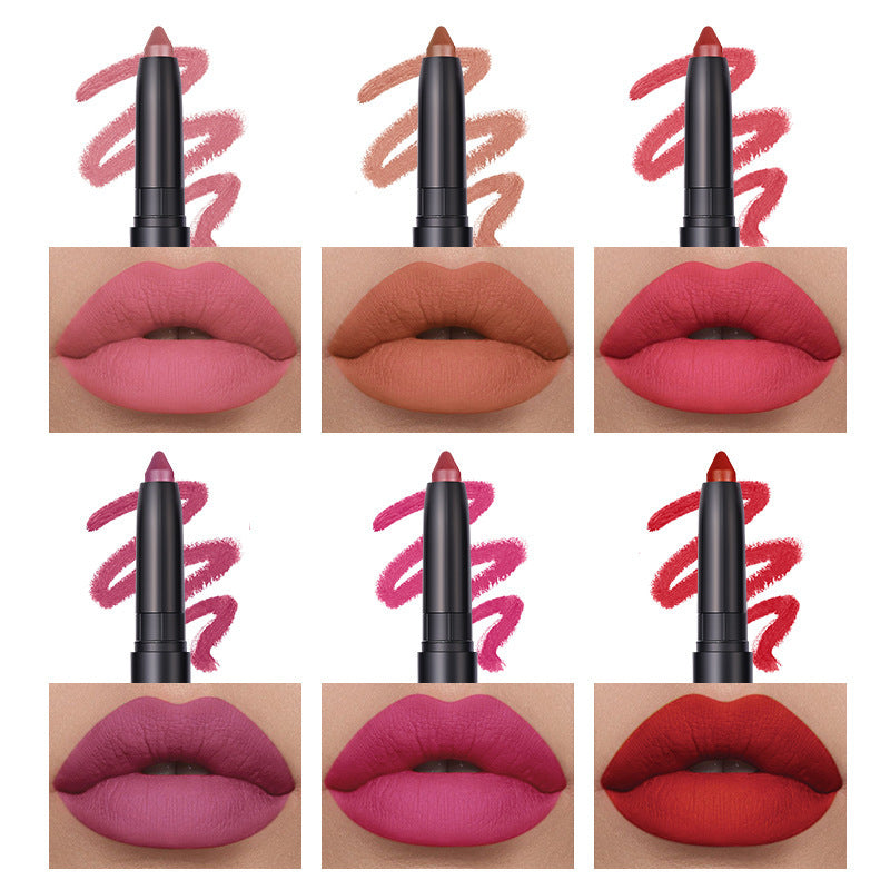 LANGMANNI Matte Lipstick Set - 6-Piece Long-Lasting Collection