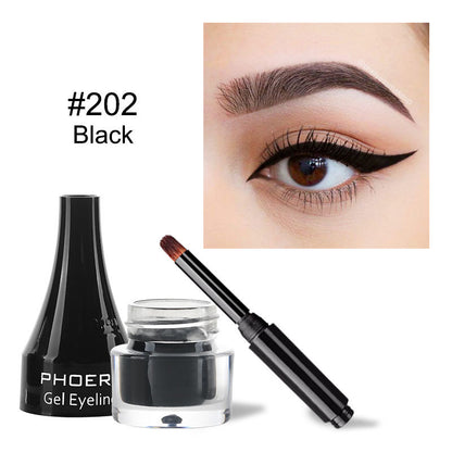 PHOERA Ten-Color Gel Eyeliner - Vibrant & Long-Lasting